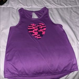 bcg purple tank top